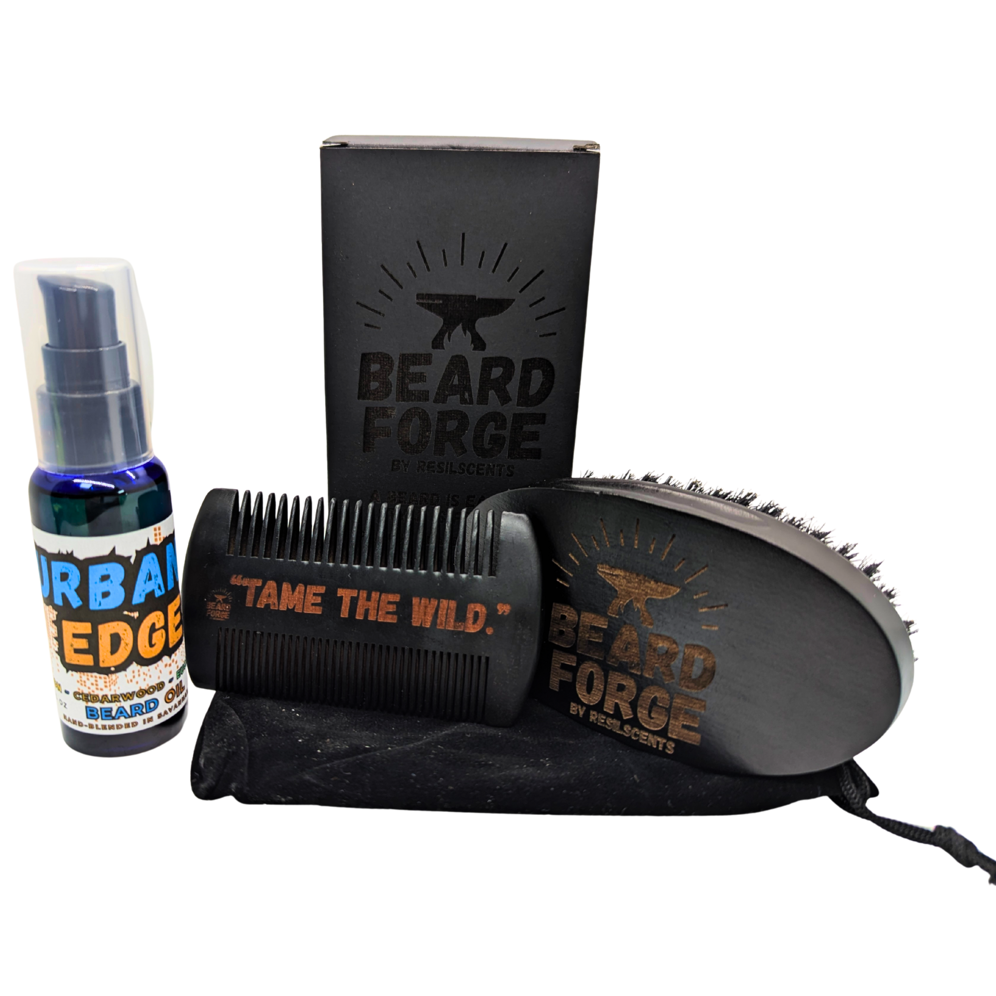 Beard Forge™ Premium Grooming Set | Refined. Rugged. Resilient.