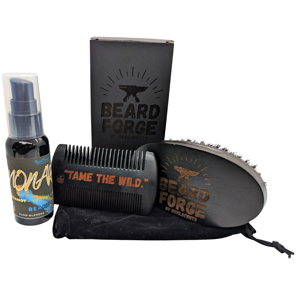 Beard Forge™ Premium Grooming Set | Refined. Rugged. Resilient.