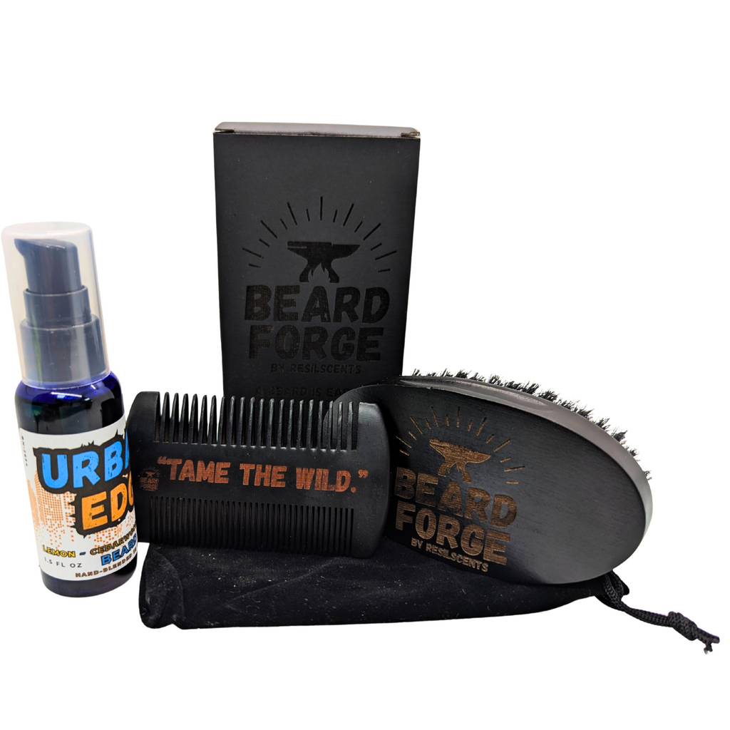 Beard Forge™ Premium Grooming Set | Refined. Rugged. Resilient.
