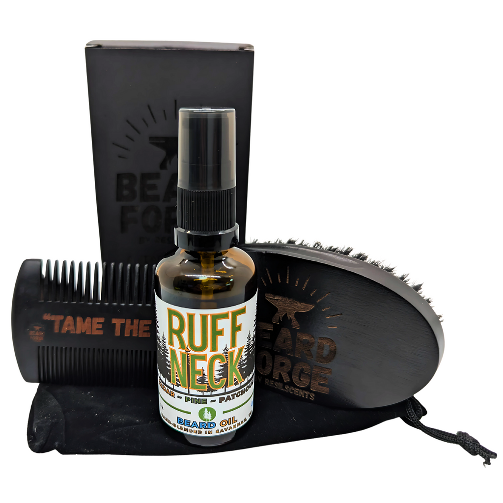 Beard Forge™ Premium Grooming Set | Refined. Rugged. Resilient.