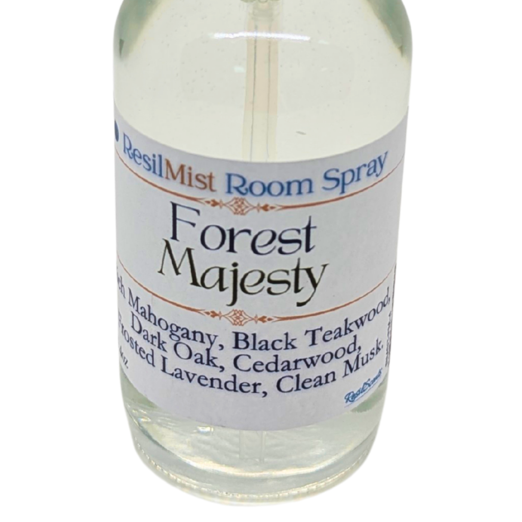 Forest Majesty ResilMist™ Room Spray | Strong Woodsy Grounding – ResilScents™