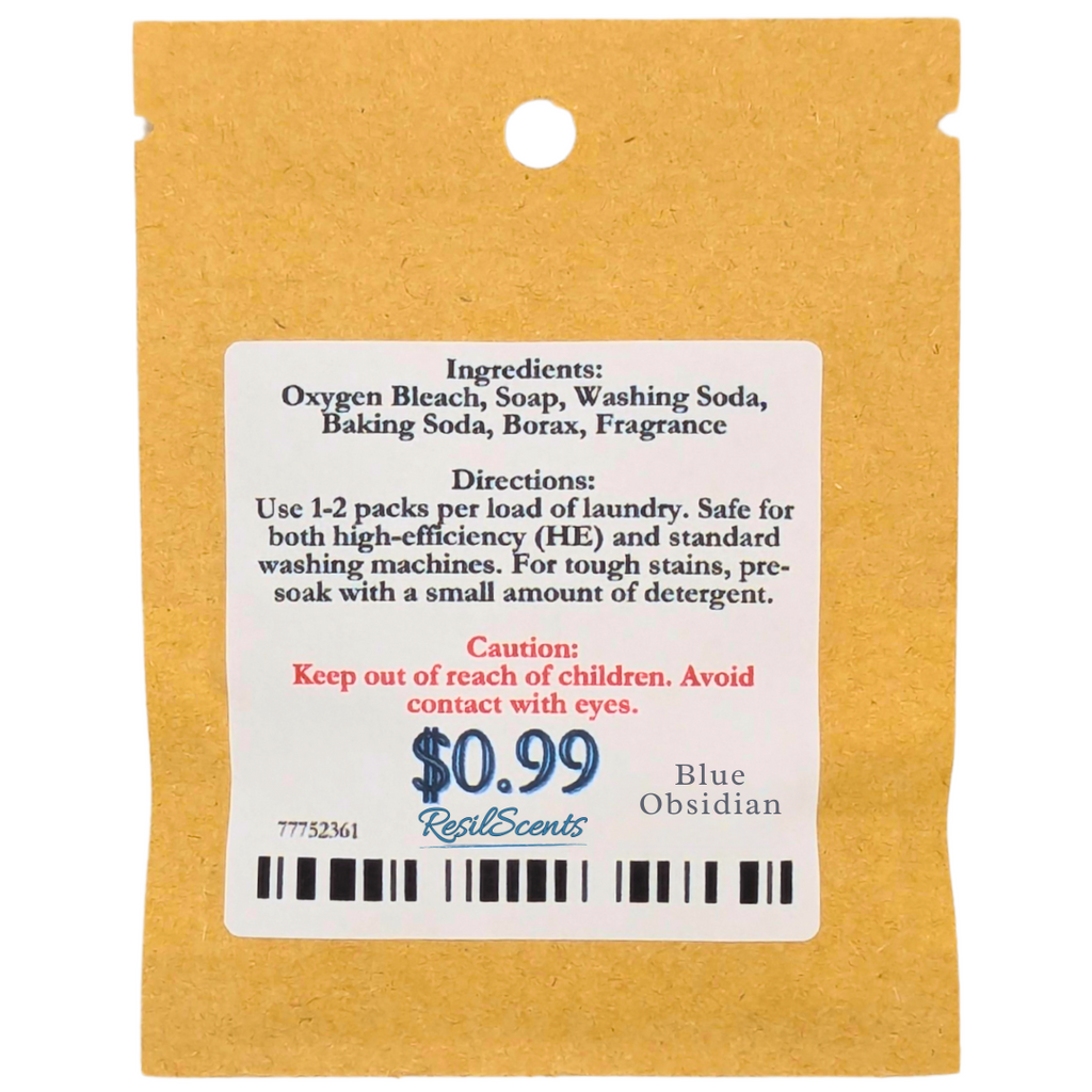 Blue Obsidian™ Laundry Detergent | Coastal Clean – ResilScents™