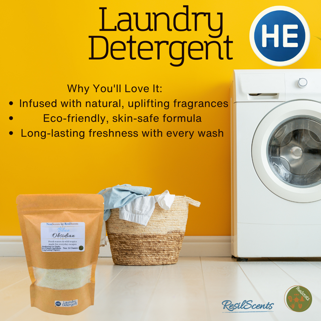 Blue Obsidian™ Laundry Detergent | Coastal Clean – ResilScents™