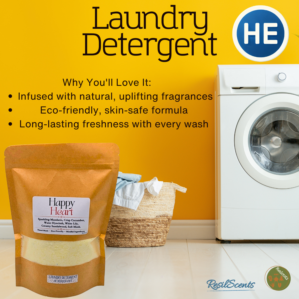 Happy Heart™ Laundry Detergent | Bright Clean Joy – ResilScents™