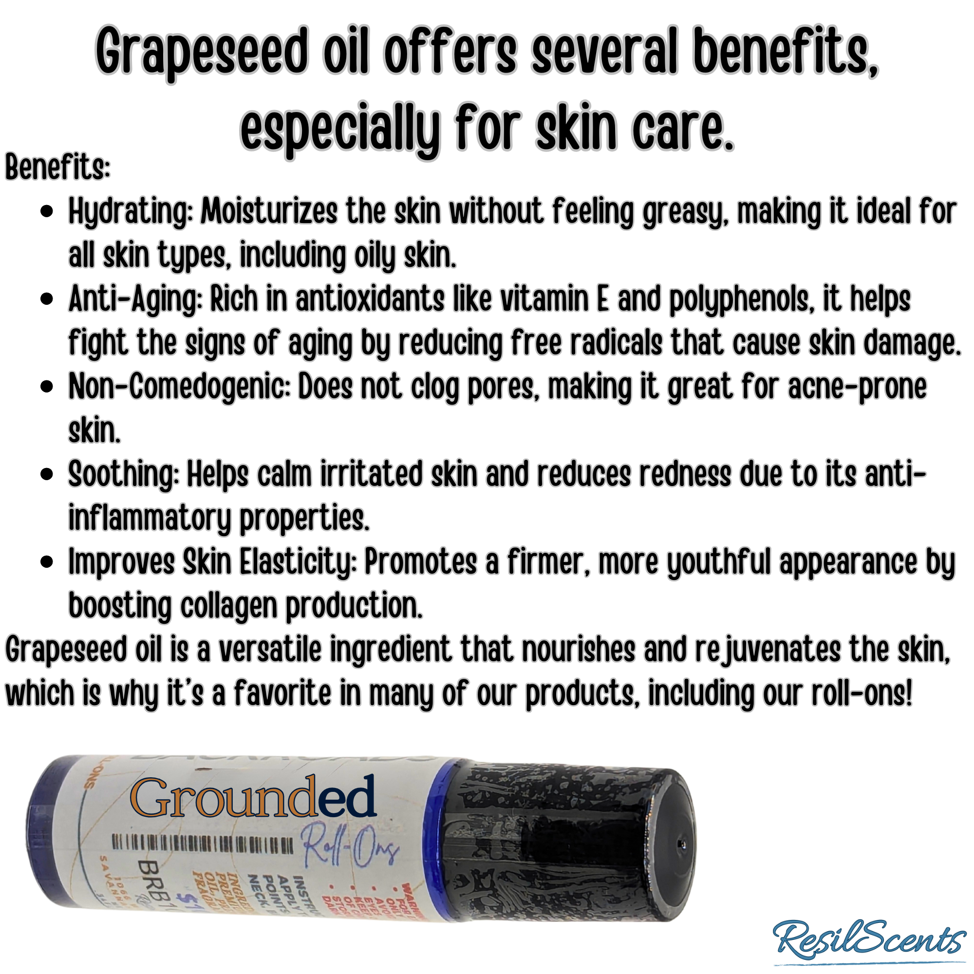 Grounded™ Roll-On Oil – Earthy. Steady. Centering. | ResilScents™