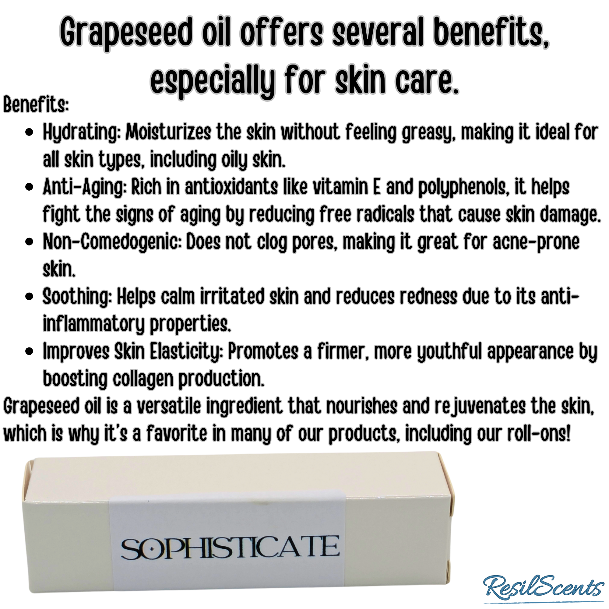 Sophy™ Roll-On Oil | Confident, Polished Elegance – ResilScents™