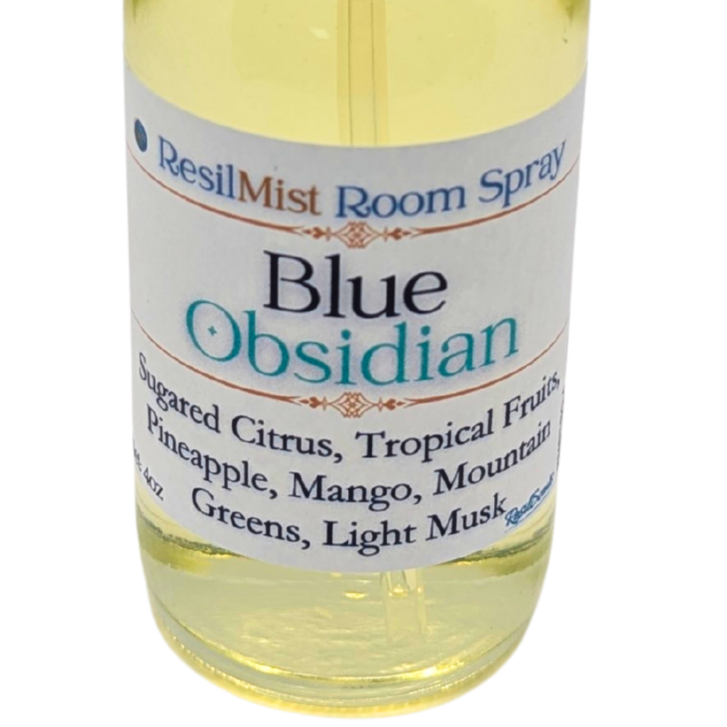 Blue Obsidian ResilMist™ Room Spray | Strong Grounded Focus – ResilScents™