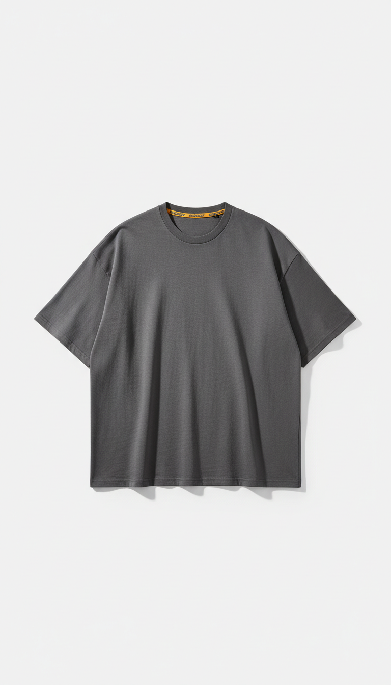 Oversized Cotton Logo Tee