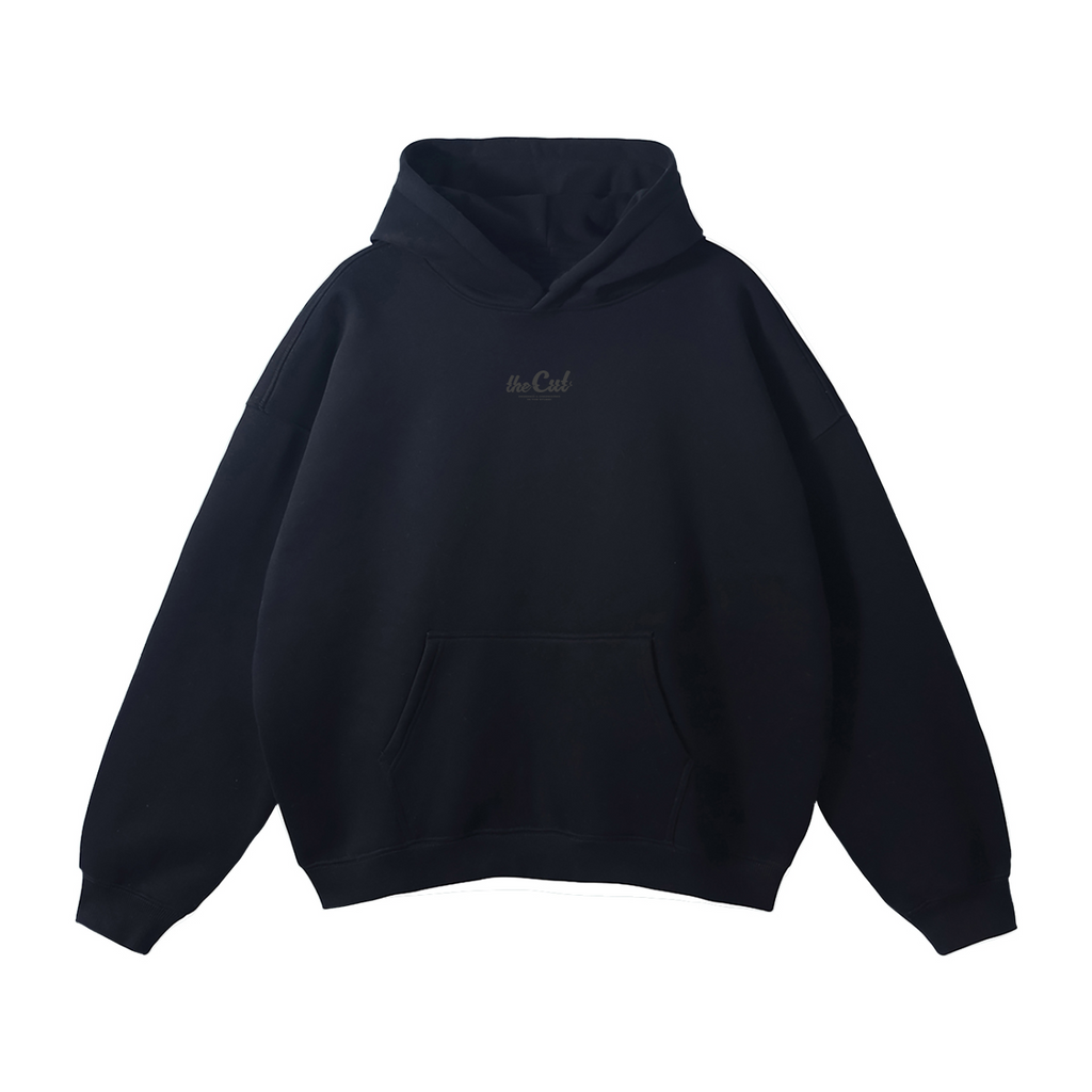 theCut Glitch Wave Grey Print Hoodie