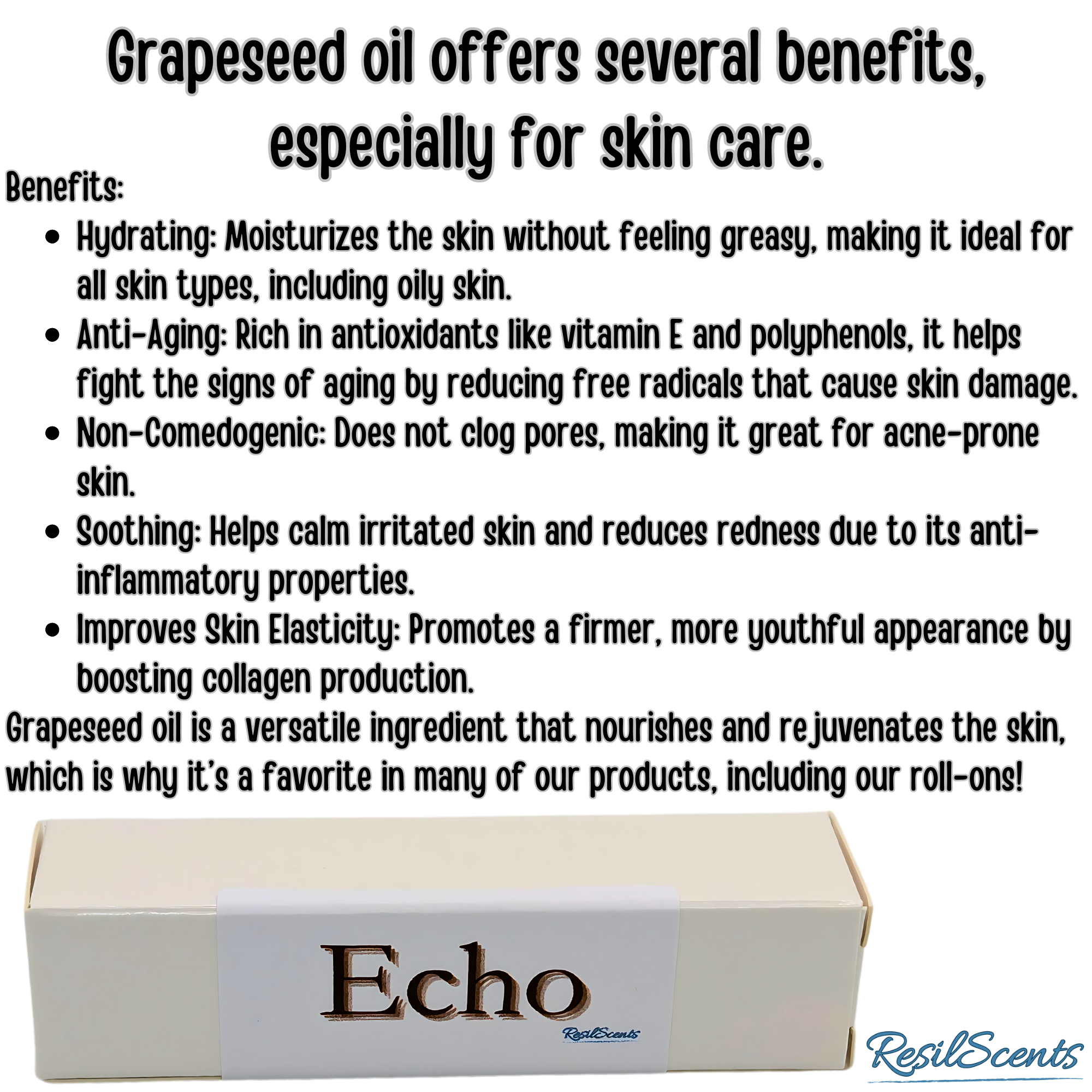 Echo Roll-On Oil – Bold, Smooth & Unapologetic | ResilScents™