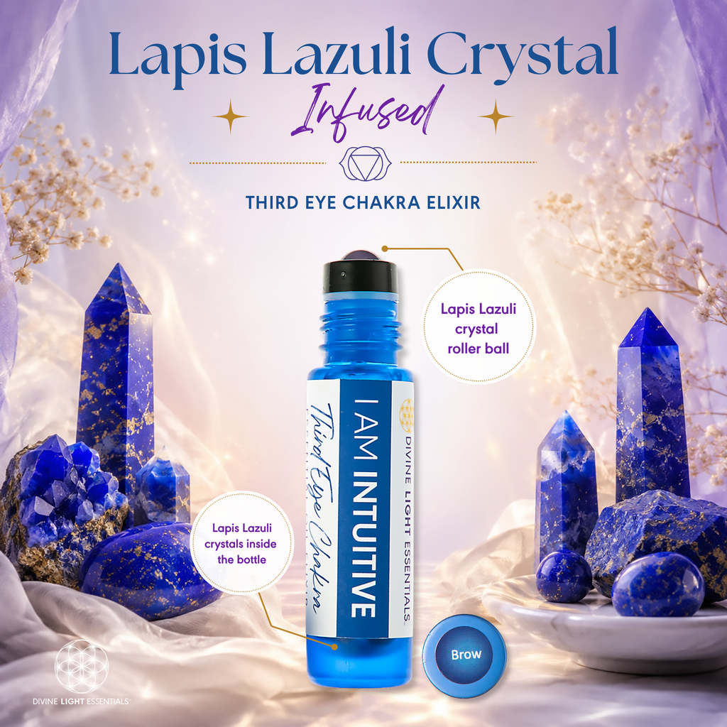 I Am Intuitive Essential Oil Elixir - Third Eye Chakra - Telepathy - Lucid Dreaming - Spirit Guides
