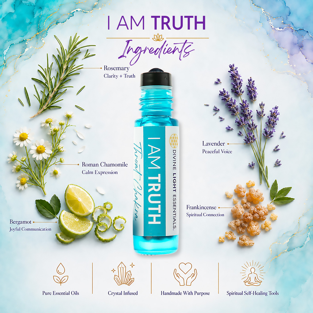 I Am Truth Essential Oil Elixir - Throat Chakra - Good Communication - Honesty