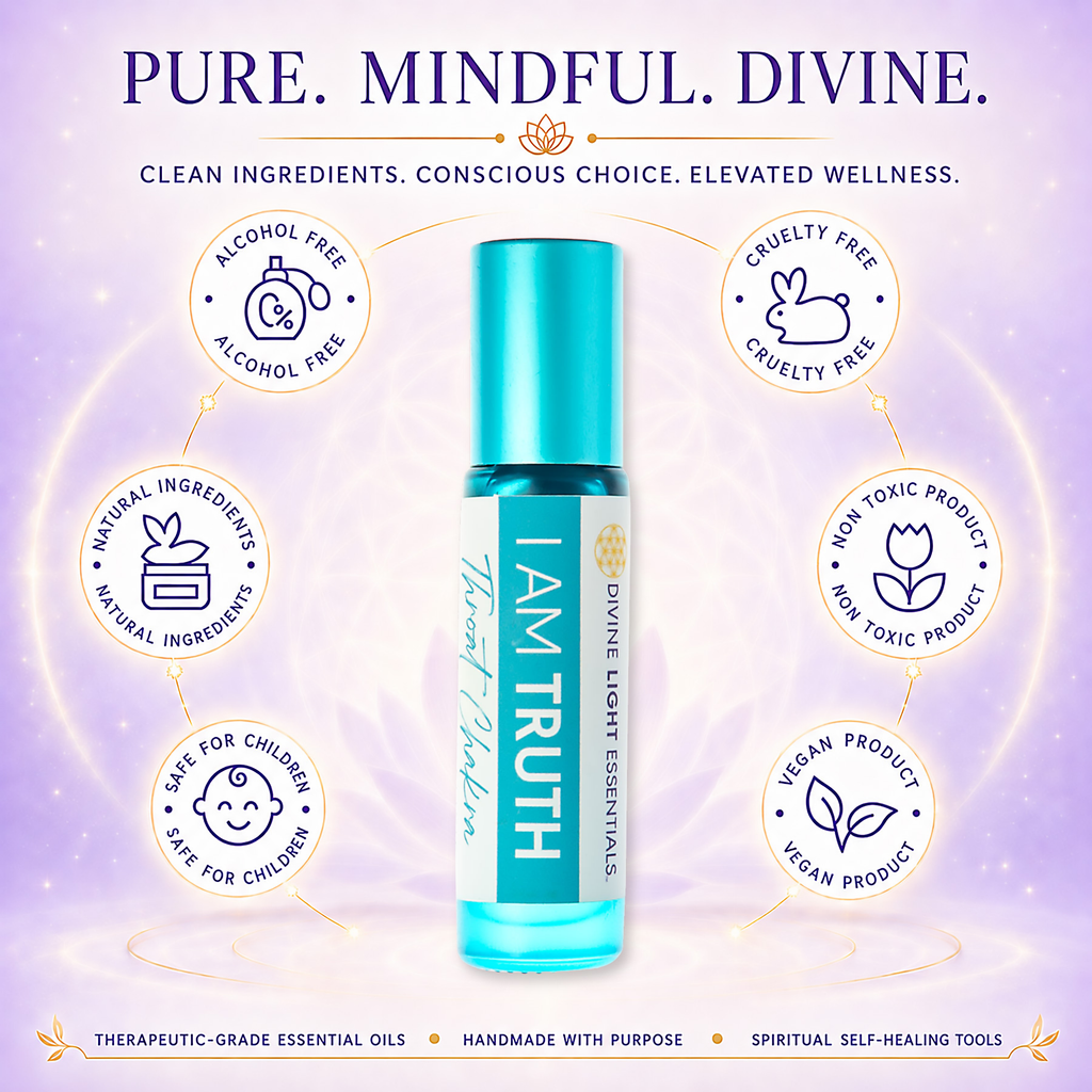 I Am Truth Essential Oil Elixir - Throat Chakra - Good Communication - Honesty
