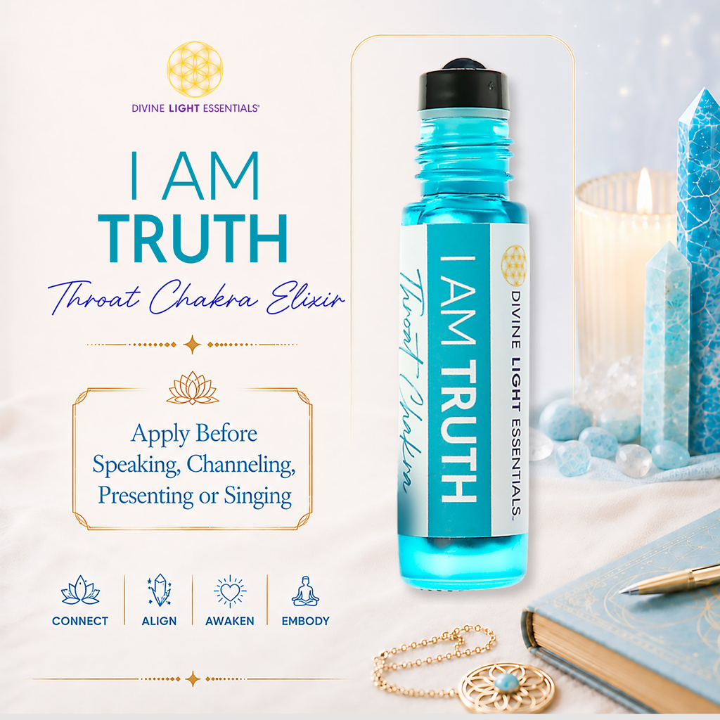 I Am Truth Essential Oil Elixir - Throat Chakra - Good Communication - Honesty
