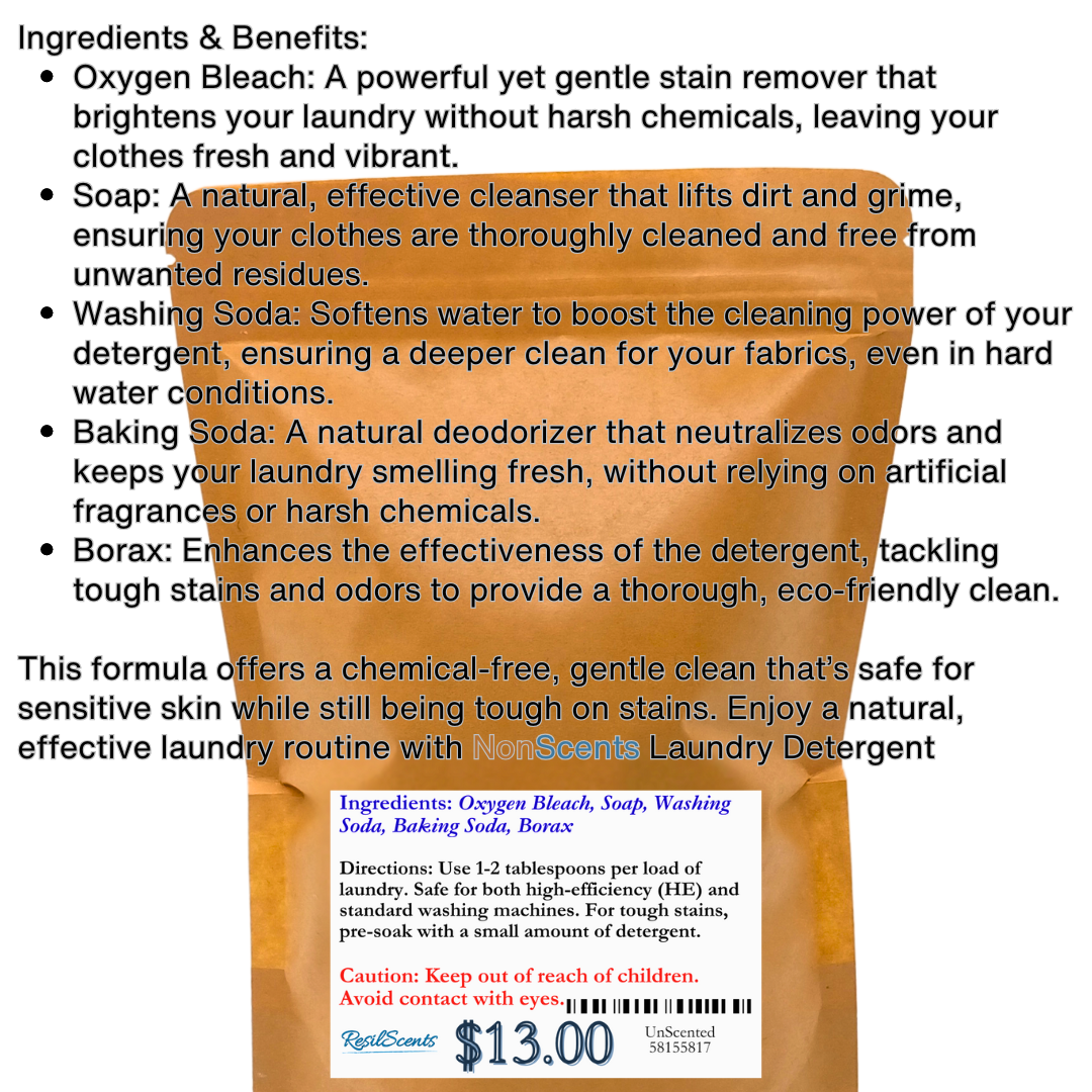 PureClean™ Laundry Detergent | Gentle Care, Powerful Clean – ResilScents™