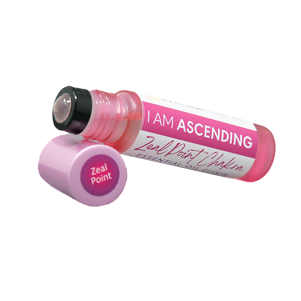I Am Ascending Essential Oil Elixir - Zeal Point Chakra - Awaken Spiritual Gifts - Divine Harmony