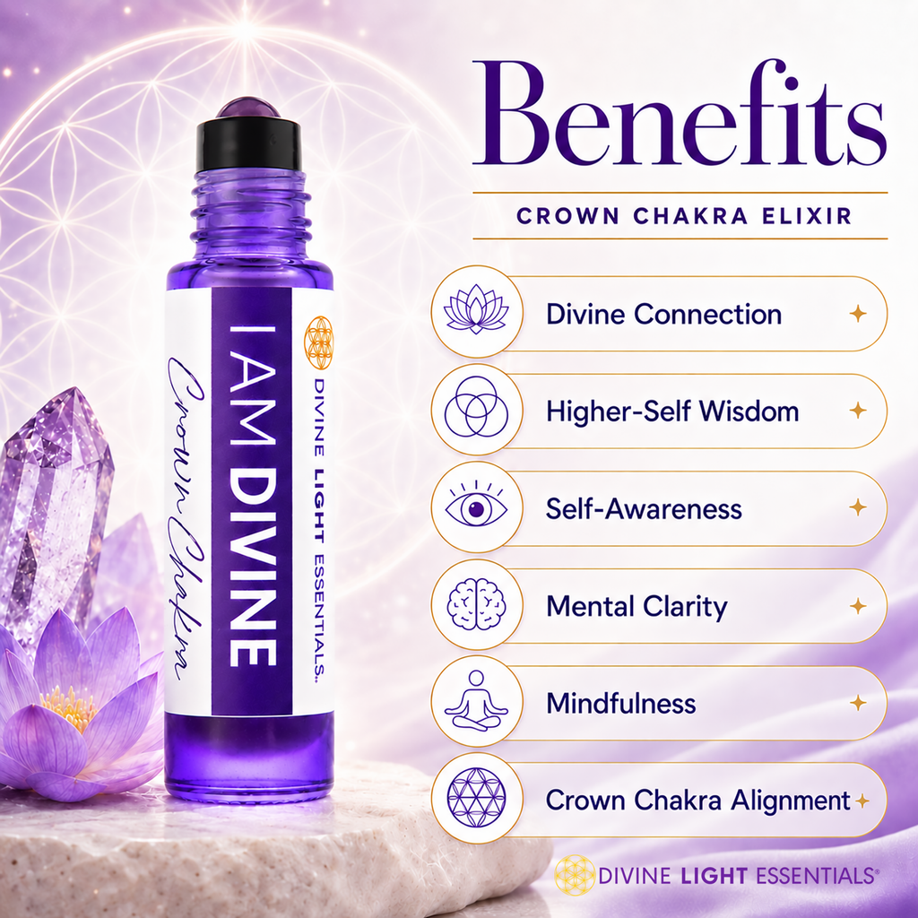 Lift Yourself Elixir Bundle - Essential Oils for Unity Consciousness - Ascension - Intuition - 3 Roller Bottles