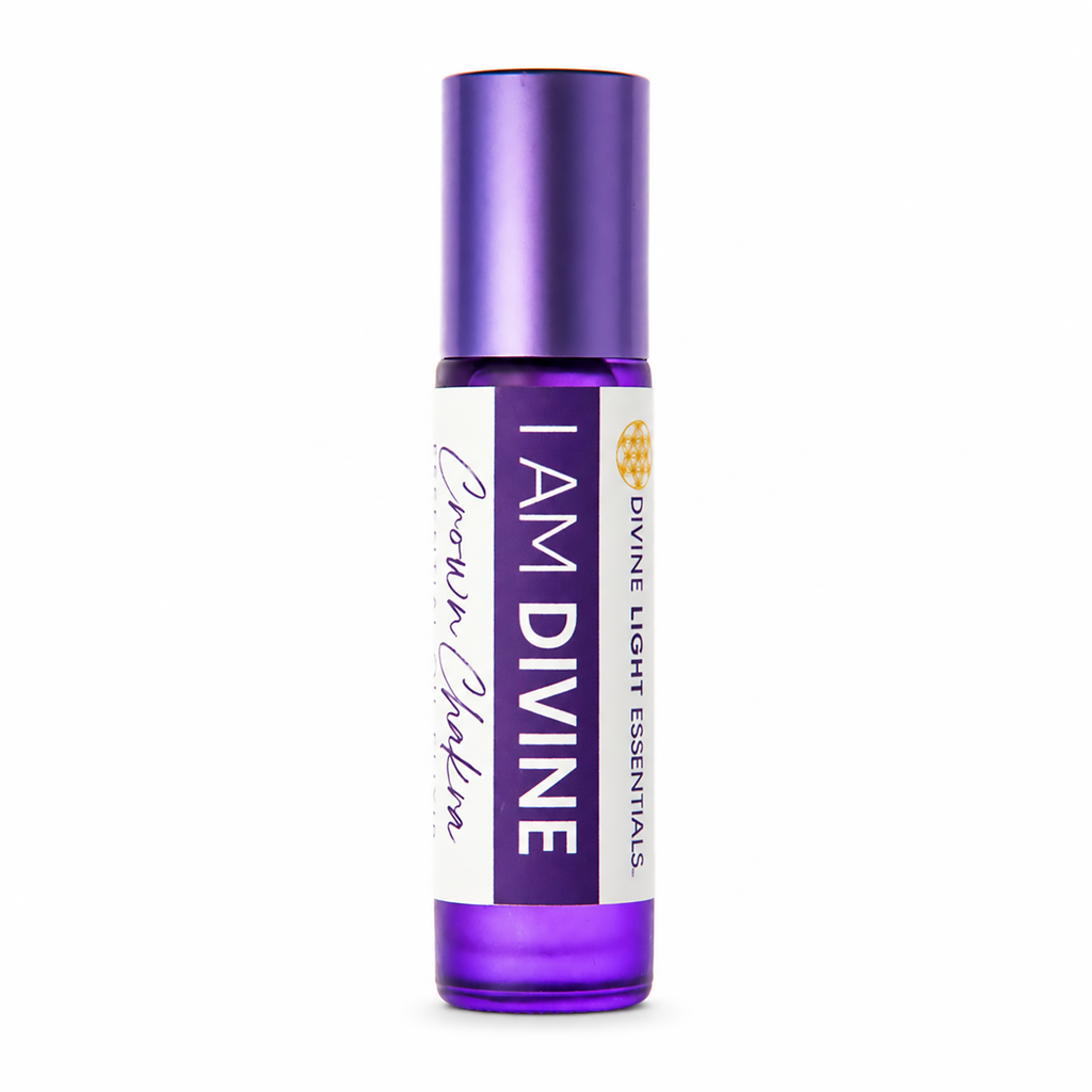 I Am Divine Essential Oil Elixir - Crown Chakra - Spiritual Guidance - Divinity - Intuition