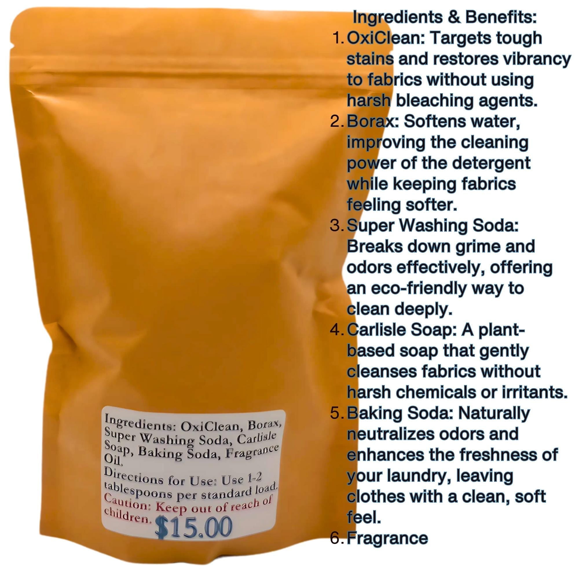 Radiant™ Laundry Detergent | Bright Citrus Clean – ResilScents™