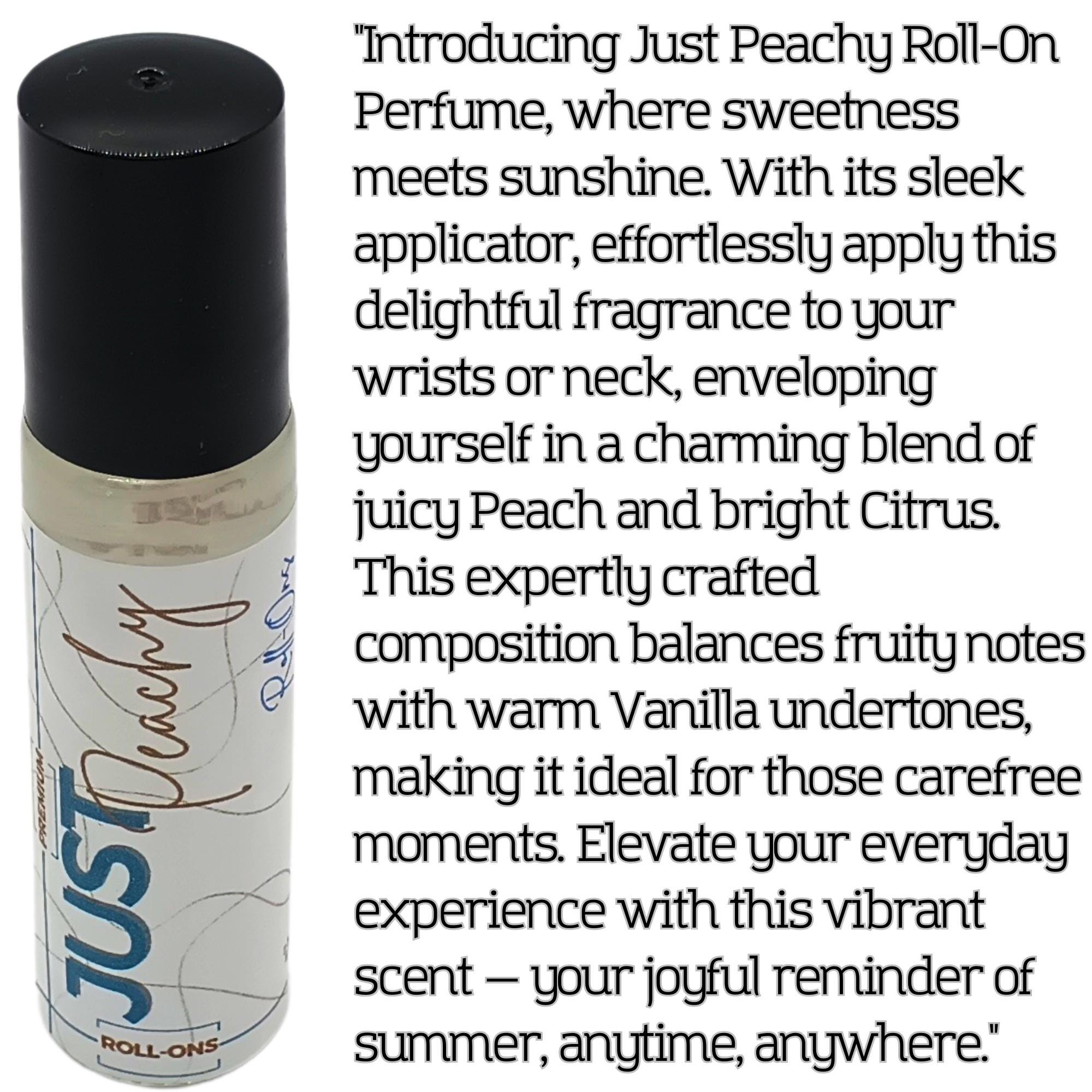 Just Peachy Roll-On Oil – Sweet & Fruity Aroma | A Perfect Spring Gift