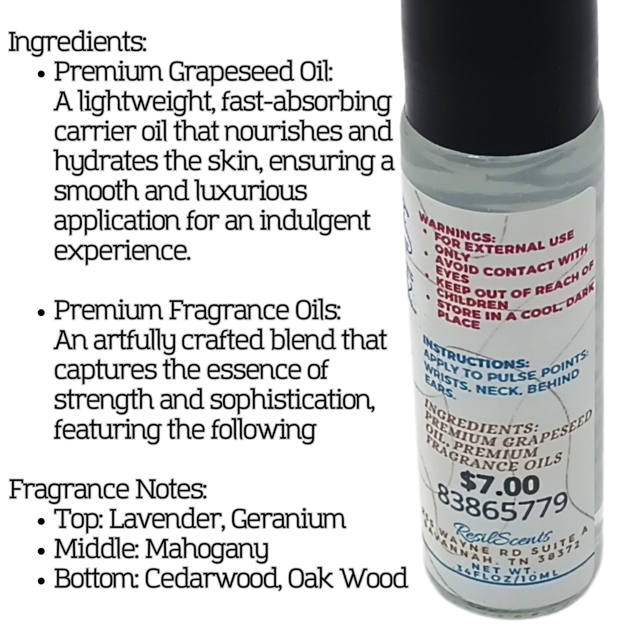 Forest Majesty Roll-On Oil – Where Strength Meets Serenity