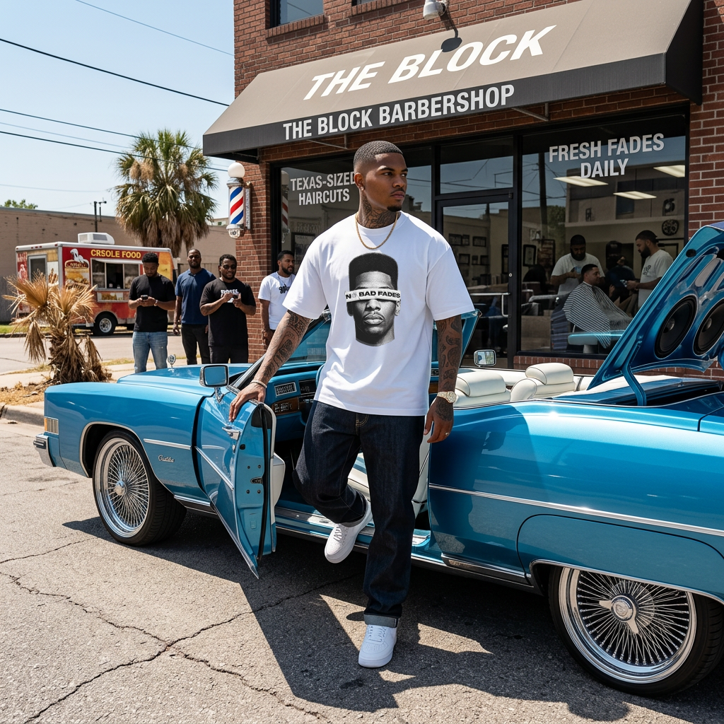 High-Top No Bad Fades Tee