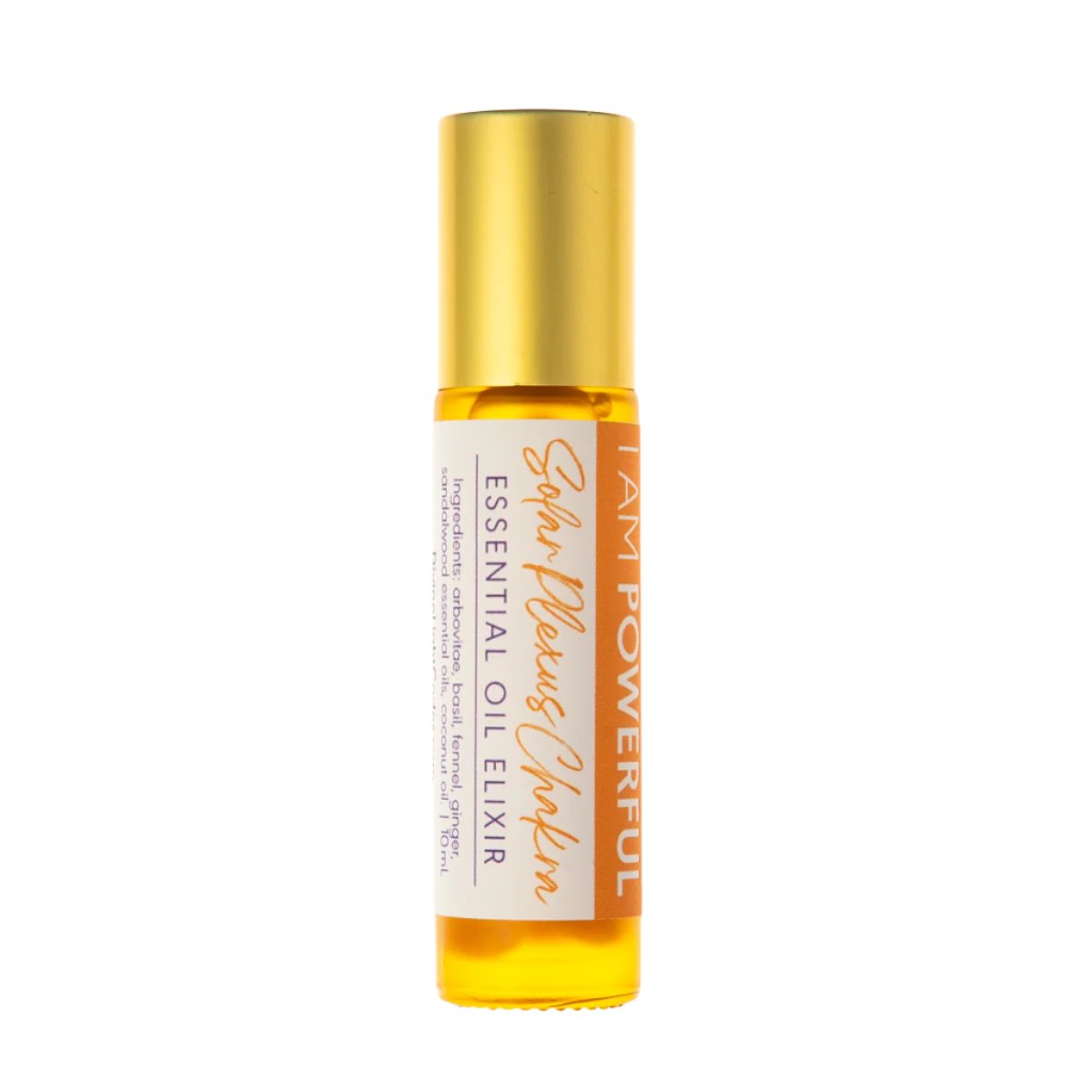 I Am Powerful Essential Oil Elixir - Solar Plexus Chakra - Empowerment -Self-Esteem - Confidence